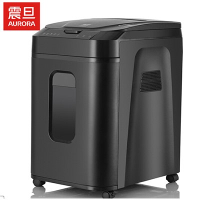 震旦AURORA AS120CD碎紙機  4級保密辦公商用全自動碎紙機（自動120張 持續(xù)60分鐘 32.2L 可碎卡、光盤) AS120CD 